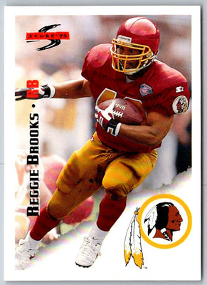 1995 Score Reggie Brooks #204