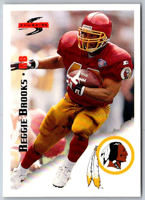 1995 Score Reggie Brooks #204
