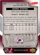 2007 Upper Deck Victory Marek Svatos