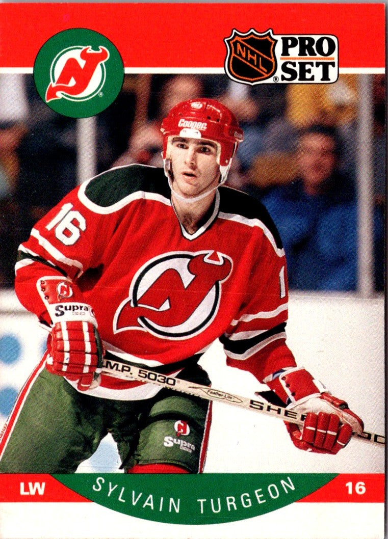 1990 Pro Set Sylvain Turgeon