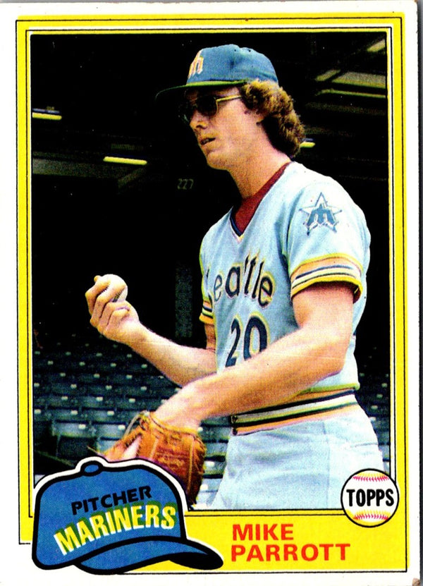 1981 Topps Mike Parrott #187