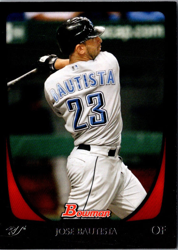 2011 Bowman Jose Bautista #136