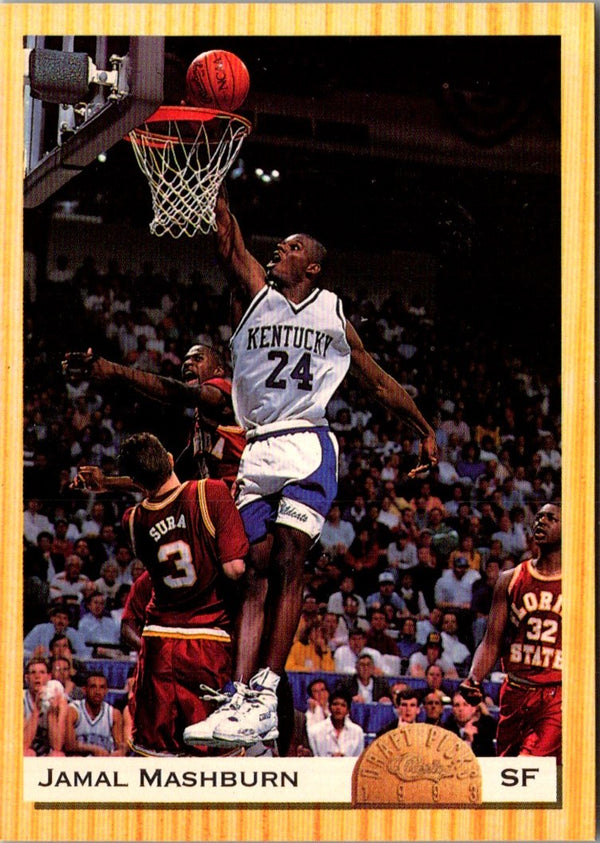 1993 Classic Draft Picks Jamal Mashburn #3