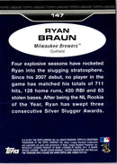 2011 Topps Lineage Ryan Braun