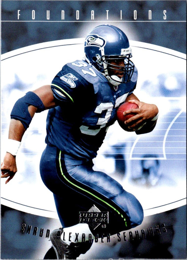 2004 Upper Deck Foundations Shaun Alexander #86