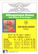 1988 CMC Portland Beavers Jim Davins