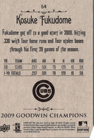 2009 Upper Deck Goodwin Champions Kosuke Fukudome #54