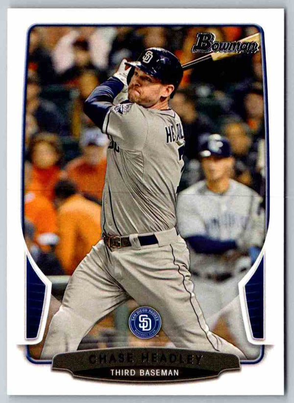 2013 Bowman Chase Headley #66