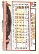 1992 Topps Gold Winners Doug Drabek