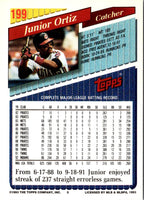 1993 Topps Junior Ortiz #199