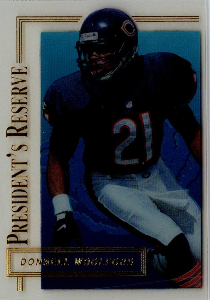 1996 Collector's Edge President's Reserve Donnell Woolford