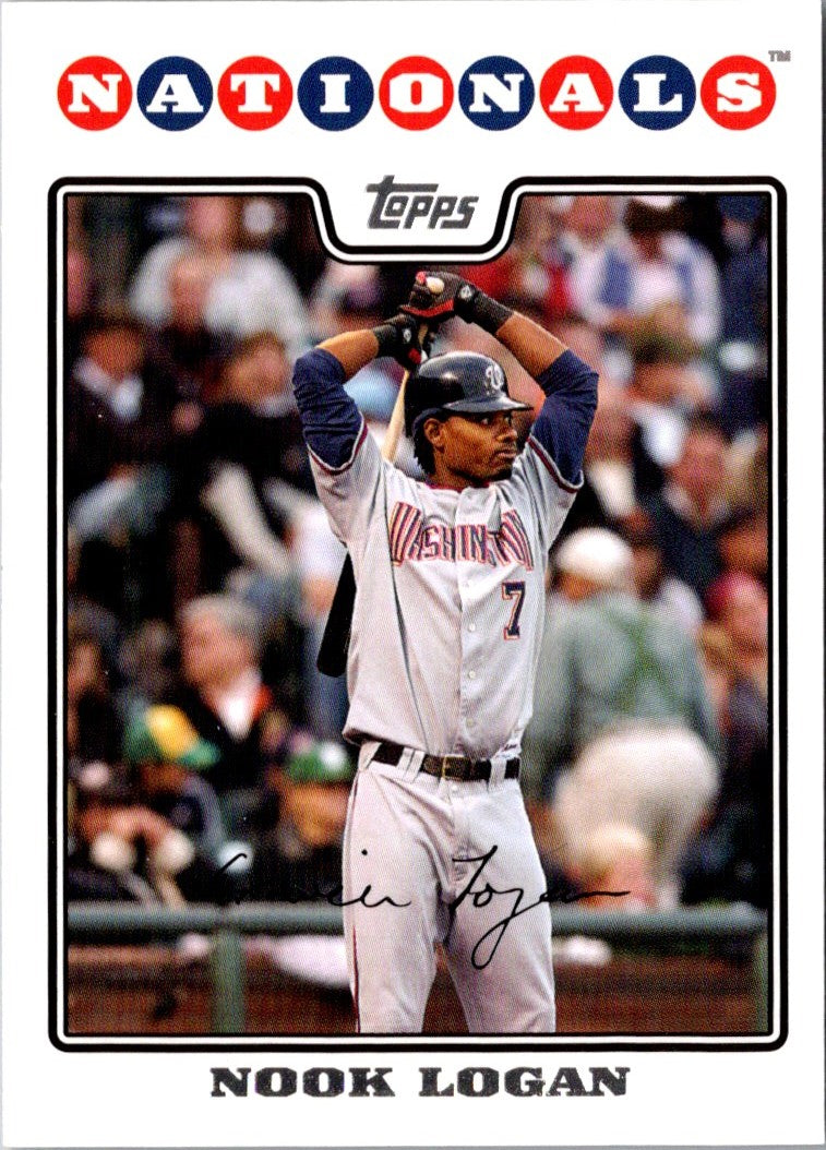 2008 Topps Nook Logan