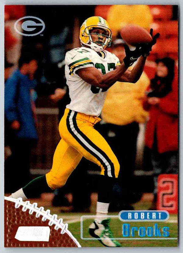 1998 Topps Stadium Club Football Robert Brooks #7