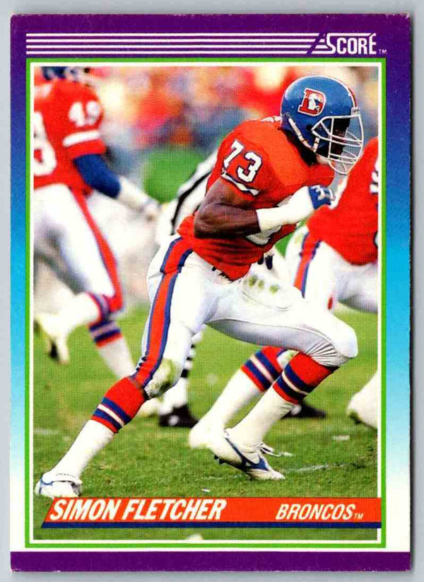 1990 Score Simon Fletcher #173
