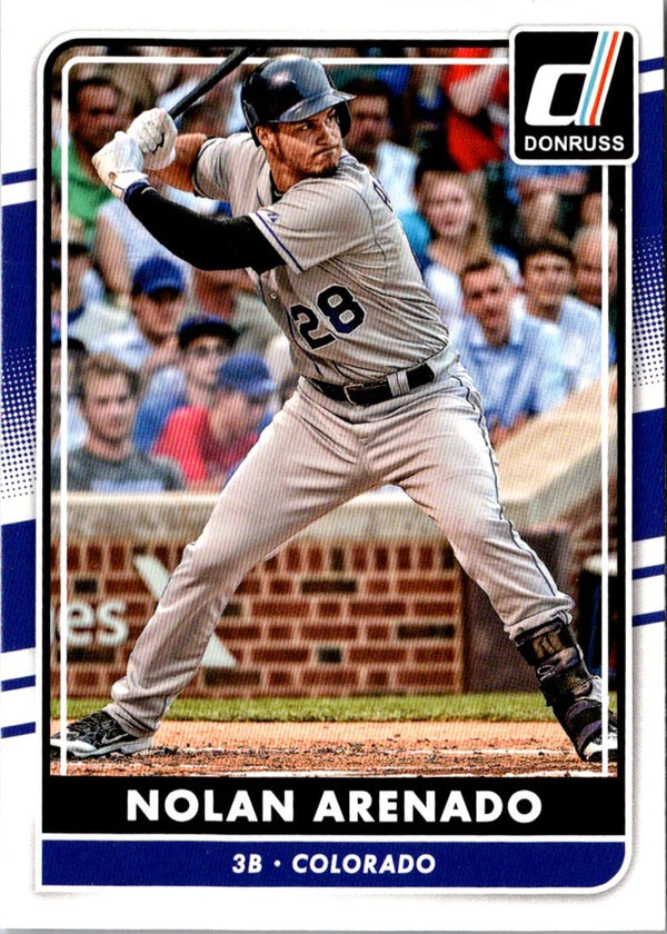 2016 Donruss Nolan Arenado #66