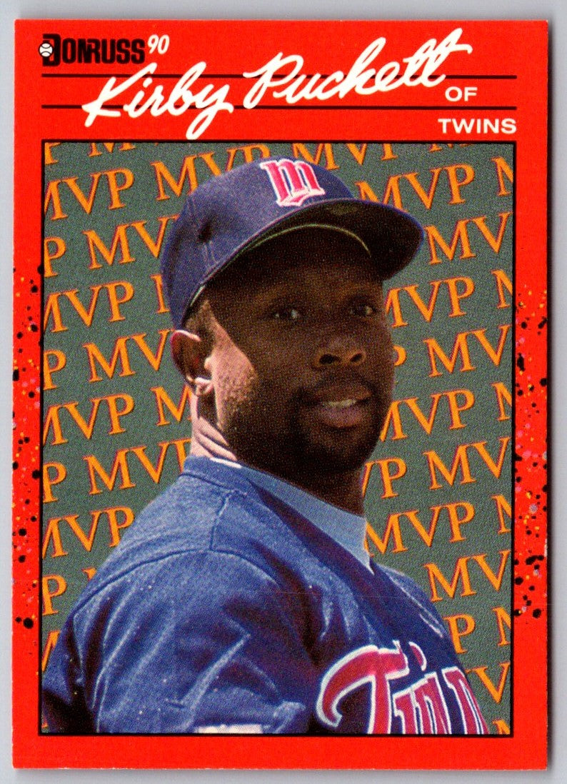 1976 Donruss Kirby Puckett