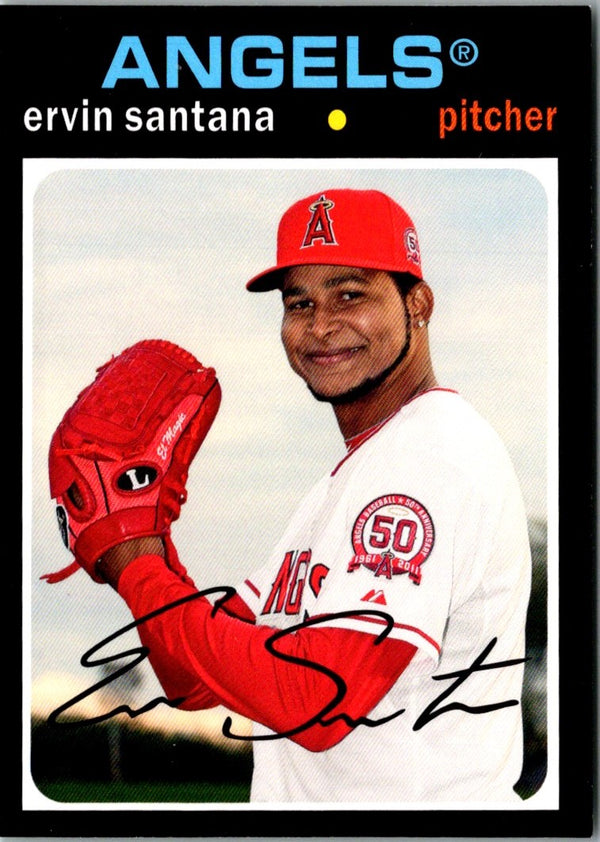 2012 Topps Archives Ervin Santana #79