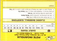 1987 Classic Update Yellow Pete Incaviglia #131
