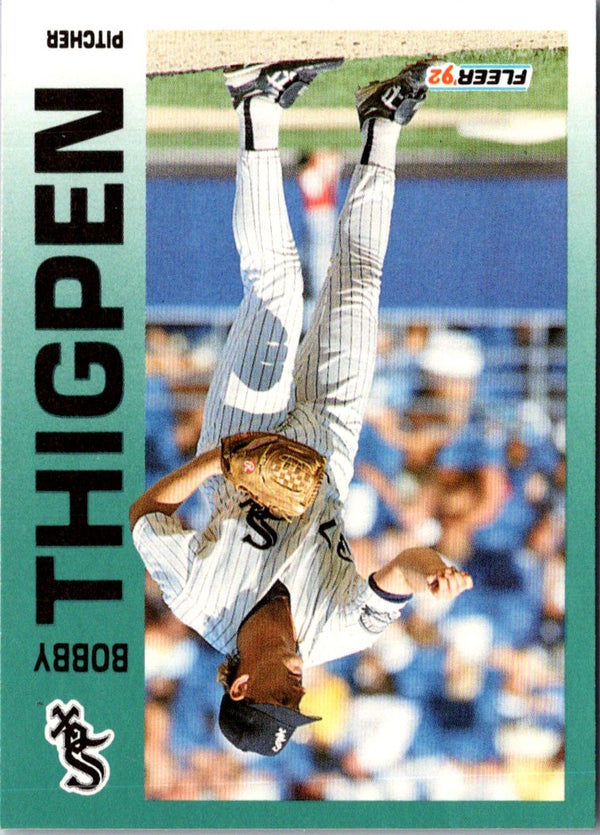 1992 Fleer Bobby Thigpen #99