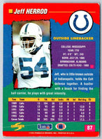 1994 Score Jeff Herrod #87