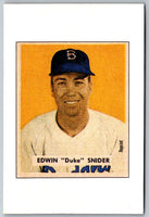 1989 Bowman Reprint Inserts Edwin Duke Snider #NNO