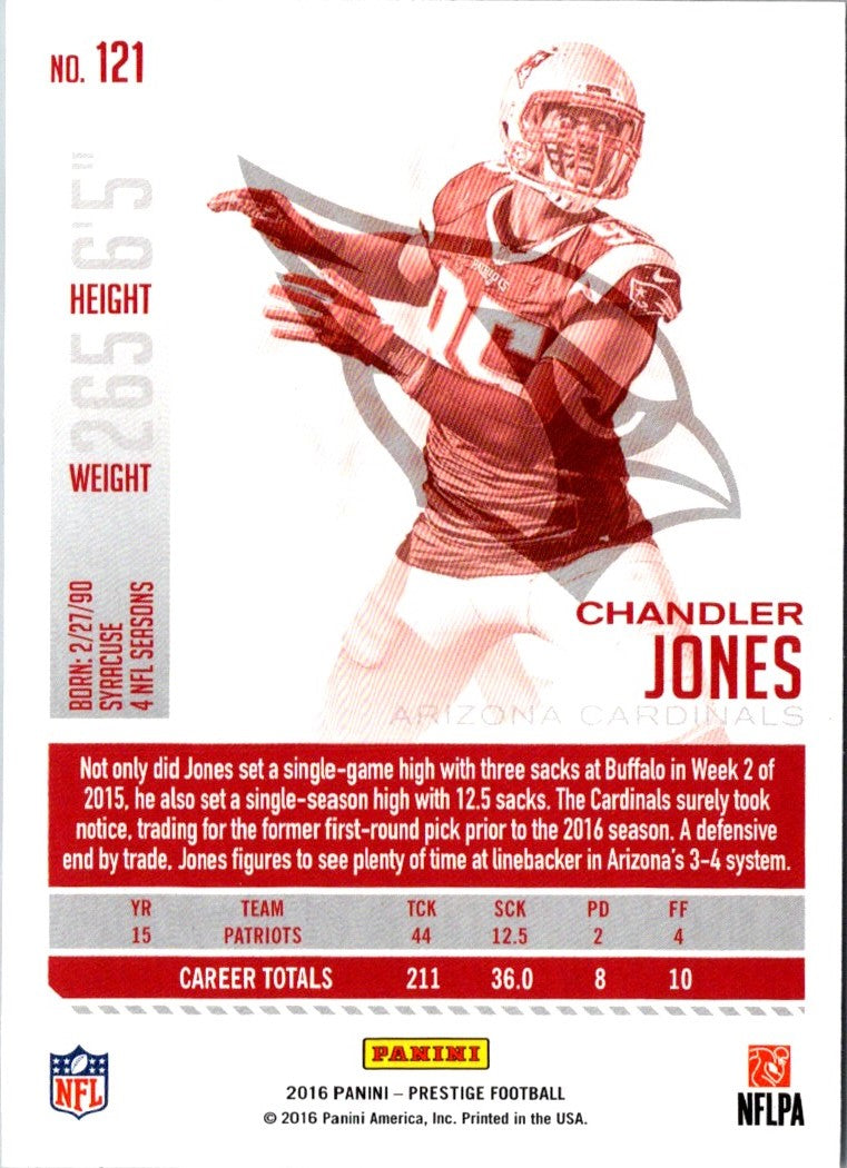 2016 Panini Prestige Chandler Jones