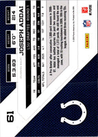 2010 Panini Threads Joseph Addai #61