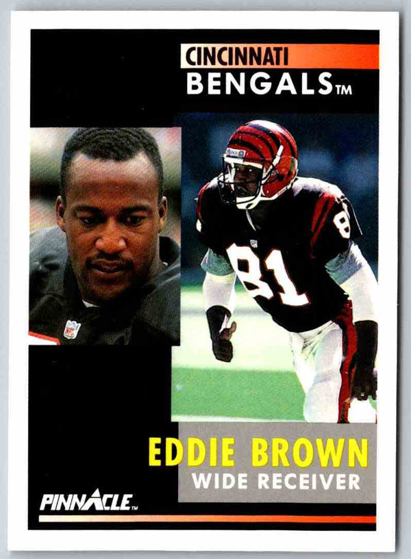 1991 Pinnacle Eddie Brown #180