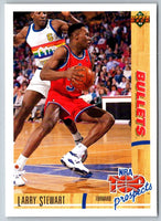 1991 Upper Deck Larry Stewart #440 Rookie