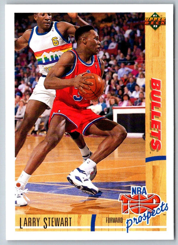 1991 Upper Deck Larry Stewart #440 Rookie