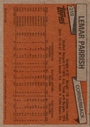 1981 Topps Lemar Parrish