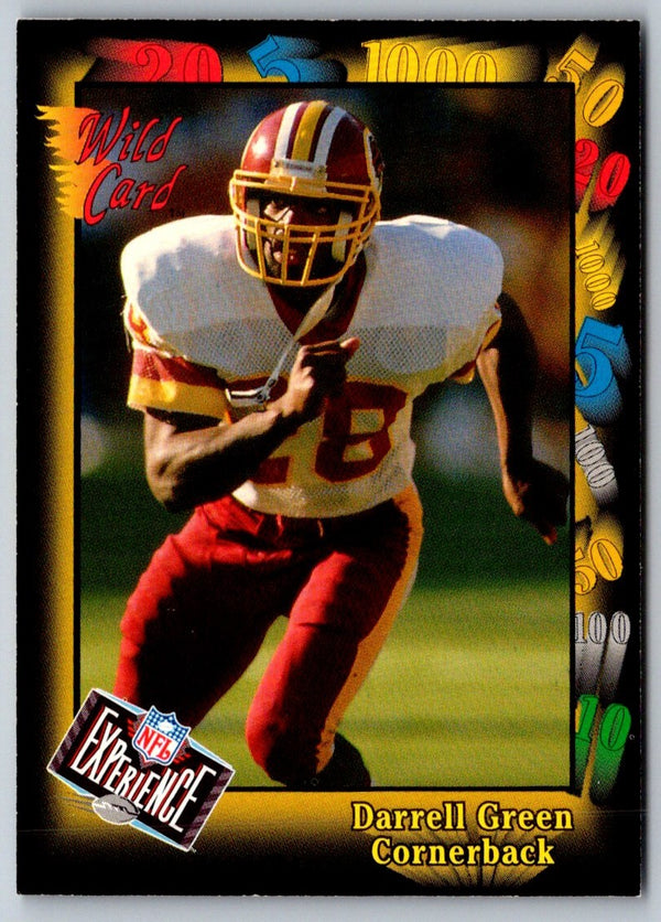 1991 Wild Card NFL Experience Dated 1/25/1992 Darrell Green #3