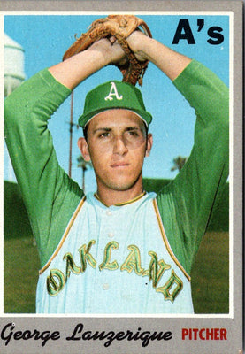 1970 Topps George Lauzerique #41 EX-MT+