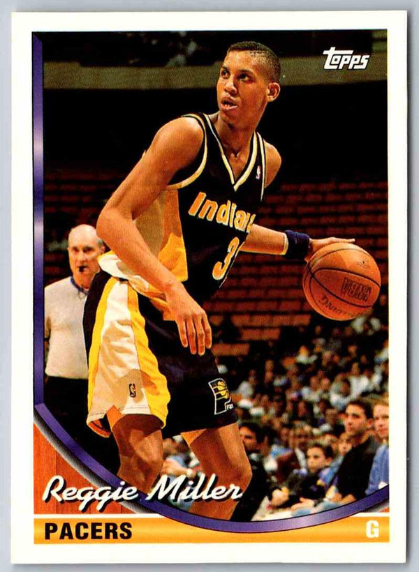 1993 Topps Reggie Miller #187