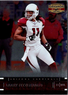 2007 Donruss Gridiron Gear Larry Fitzgerald #40