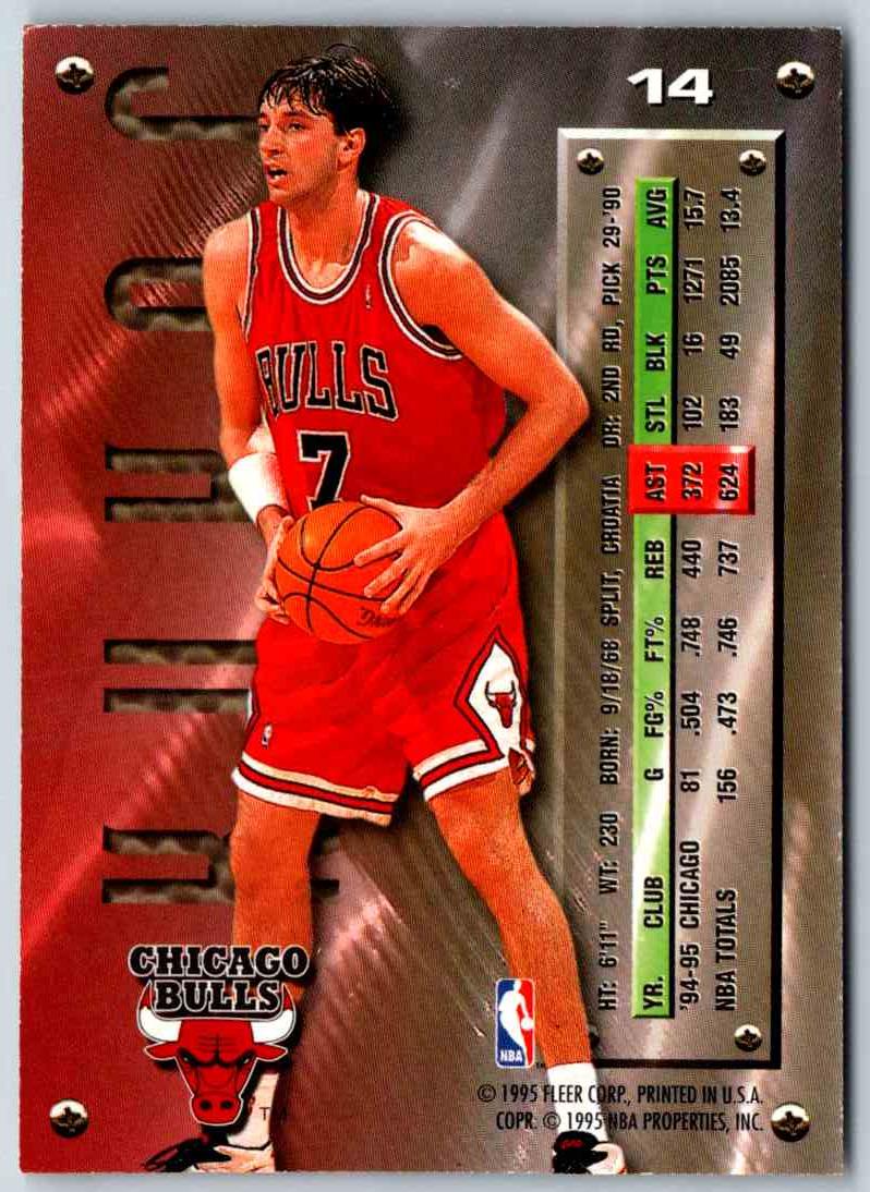 1992 Fleer Toni Kukoc