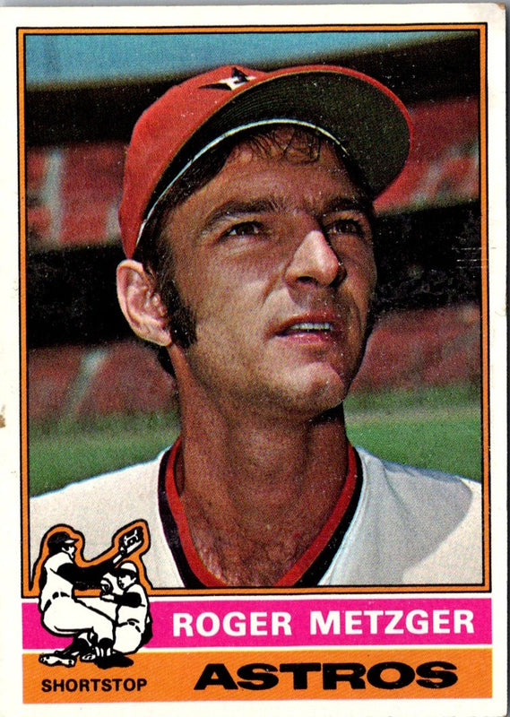 1976 Topps Roger Metzger #297