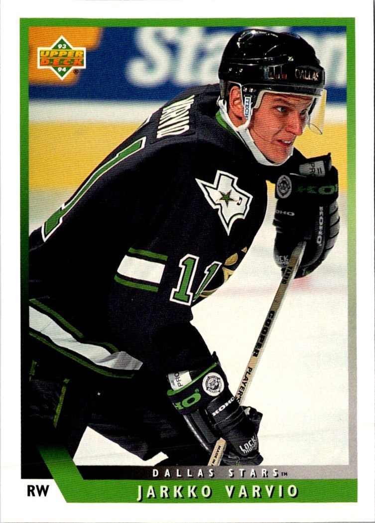 1993 Upper Deck Jarkko Varvio