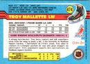 1991 O-Pee-Chee Troy Mallette