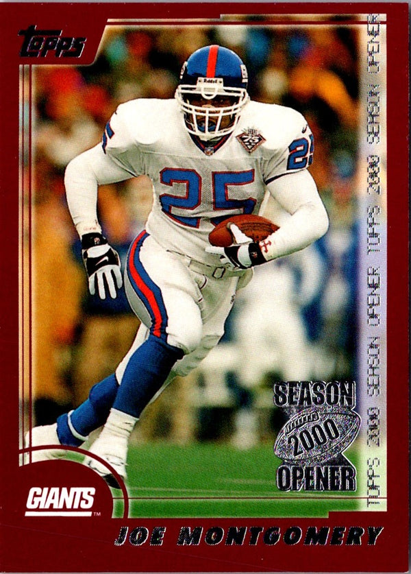 2000 Topps Season Opener Joe Montgomery #93