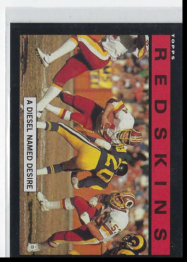 1985 Topps Redskins Team Leaders #177