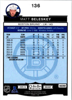 2015 O-Pee-Chee Platinum Matt Beleskey #136