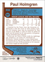 1977 Topps Archives Paul Holmgren #307 Rookie