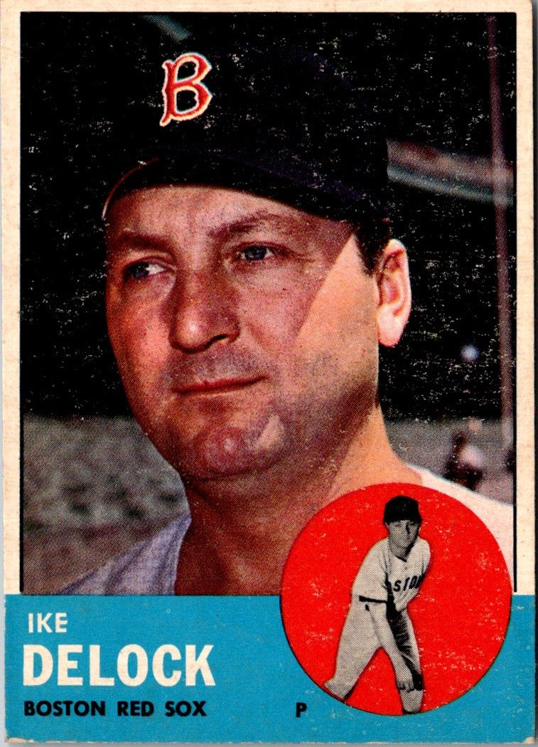 1963 Topps Ike Delock