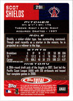 2002 Topps Total Scot Shields #291