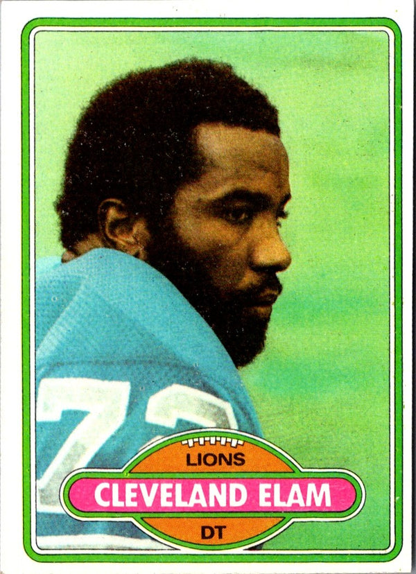 1980 Topps Cleveland Elam #27 NM-MT