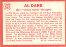 1964 Topps Al Dark