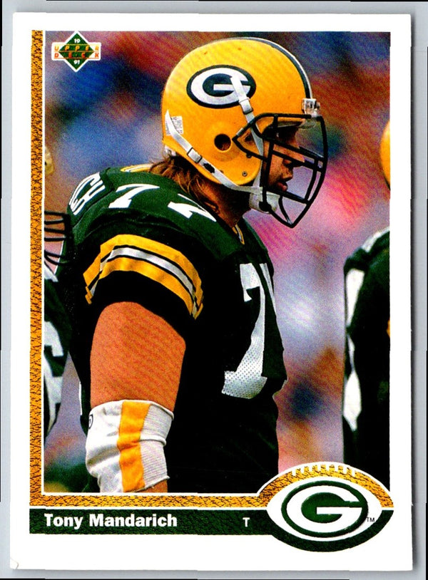 1992 Upper Deck Tony Mandarich #237