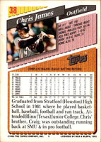 1993 Topps Gold Chris James #38