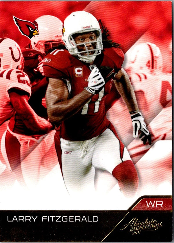 2011 Panini Absolute Memorabilia Larry Fitzgerald #1